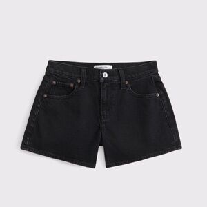 Abercrombie & Fitch Black Wash - The A-Line Shore - Mid Rise - Size 33